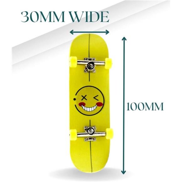 Fingerboard Pro Finger Skateboard Wooden Finger Boards Complete 30mm - Picture 2 of 6